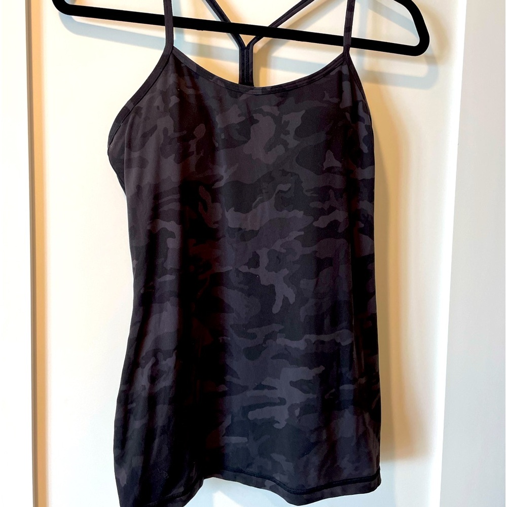 Camouflage Lulu Y tank Top